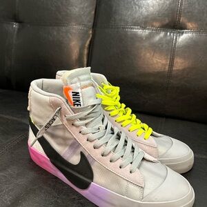 Nike blazer high off white Serena Williams